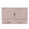 Belize-wood-cabinet-bed-with-mattress-and-power-by-A&S-BLZ033-FW