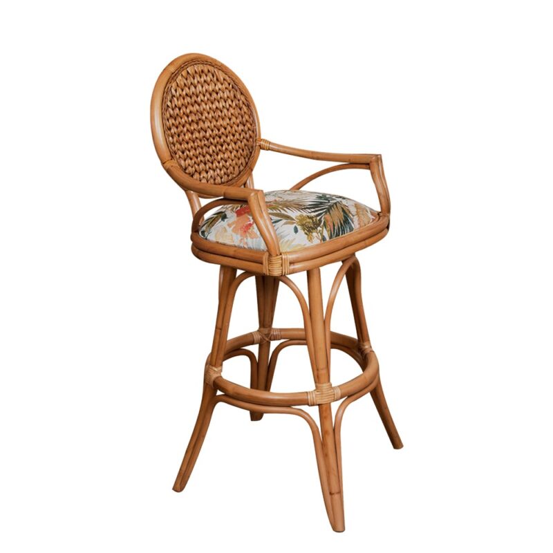 BAH10130-AHON-30-inches-tropical-Alexander-and-sheridan-arm-barstool