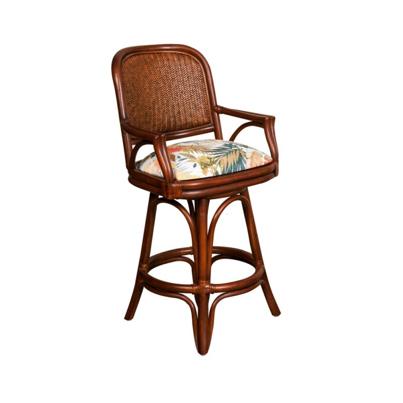 CAY10124-SI-24-inches-tropical-rattan-barstool-dark