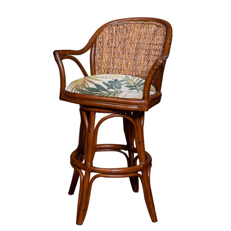 PAN10124-SI-24-inches-rattan-weave-swivel-barstool