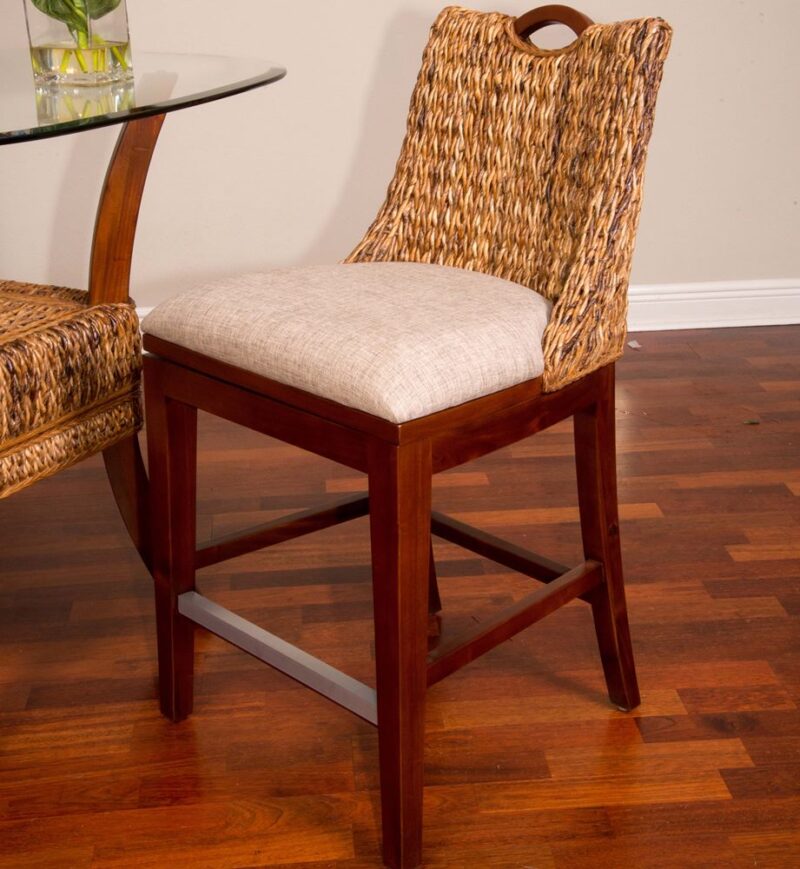 BLZ003-SI-tropical-decor-woven-counter-height-chair