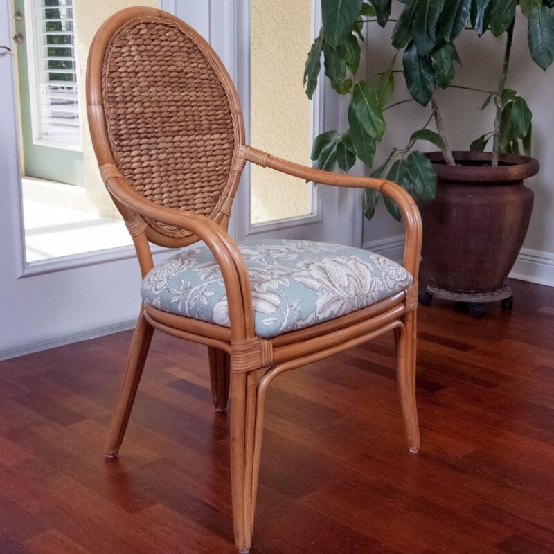 HAV002-AHON-Wicker-arm-dining-chair