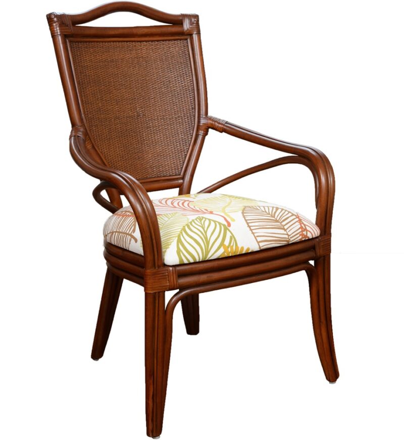 SER002-SI-arm-coastal-rattan-dining-chair-brown