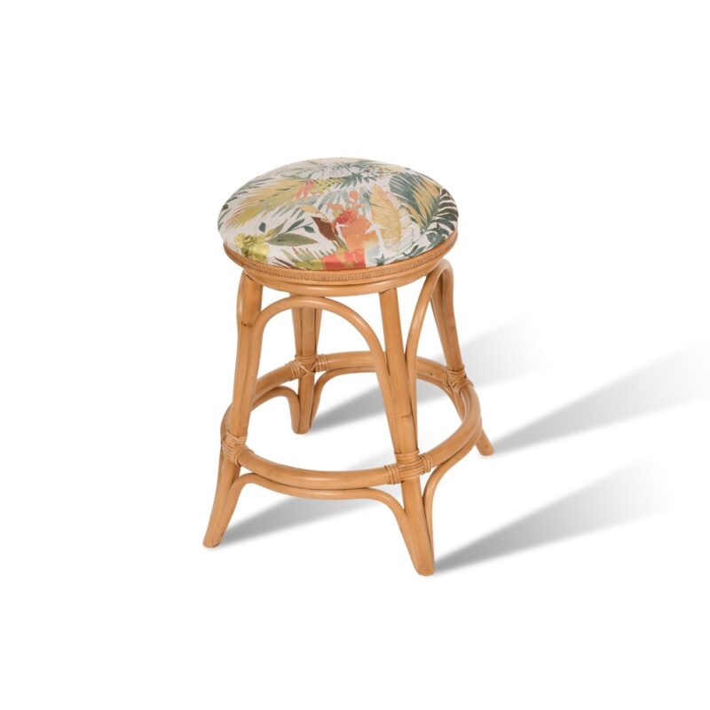 SER10424-AHON-24-inches-backless-tropical-rattan-swivel-barstool