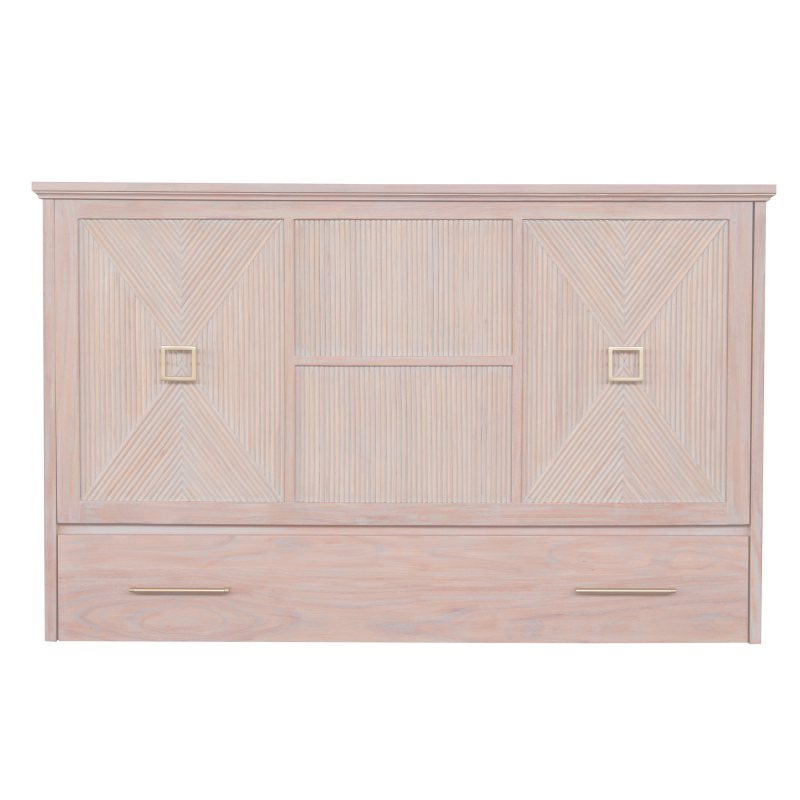 Universal-wood-murphy-beds-with-mattress-UNI033-FW (1)
